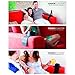 HIT PRODUCTS CouchCoaster® - Original & Patented Armrest Couch Cup Holder, Rosso Red - A Weighted, Silicone, Anti Slip Coaster Stops Spills On Your Sofa, Armchair Or Recliner & Keeps Drinks in Reach