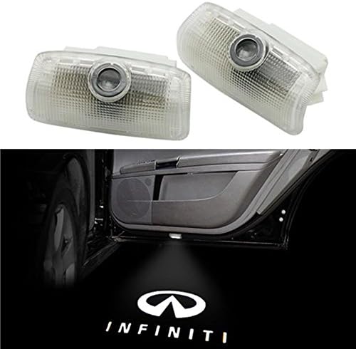 Car LED Door Logo Ghost Shadow Projector Light Welcome Lamp For Infiniti EX FX G M Series Q50 Q70 QX70 QX50