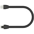 LAGOM 12-Inch Linking Cord Under Cabinet Light, Black, LC0112BK