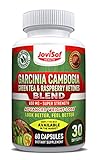 Green Tea Extract | Best Weight Loss Diet Pills with Garcinia Cambogia -Green Coffee Bean & Red Raspberry Ketones | Boost Metabolism + Fat Burning Supplement + Appetite Suppressant | 60 Count
