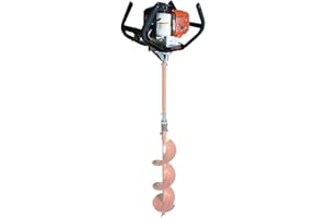 GARDEN TRAX GardenTrax 1-Person Earth Auger Powerhead with 52cc 2-Cycle Engine