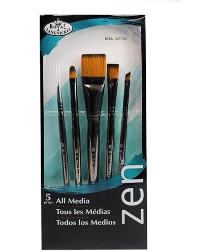 Amazon.com: Royal & Langnickel, Zen Series 73 Set of 5 Brushes