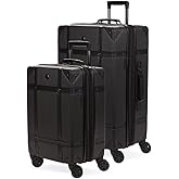 SwissGear 7739 Hardside Luggage Trunk with Spinner Wheels, Blush, 2-Piece Set (19/26)