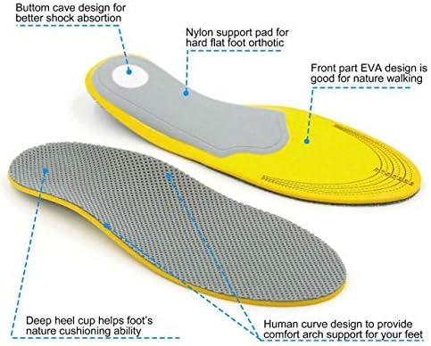 Sree Traders Flat Feet Arch Support Orthopedic Shoe Insoles For Men And Women