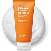 Hanskin Pore Cleansing Foam, Bha Cleanser, Gentle Exfoliating Face Wash and Makeup Remover, Korean Deep Pore Sebum Cleansing for Hydrated and Smooth Skin 4.06 (fl oz)