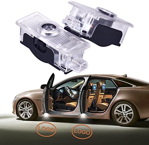 2Pcs Car Door LED Laser Projector Light, YANF Logo Emblem Courtesy Welcome Step Lighting Lamp Kit Ghost Shadow Lights for Mercedes-Benz A207 C218 C207 CLA200 CLA220 CLA260 CLA45 AMG CLA-Class