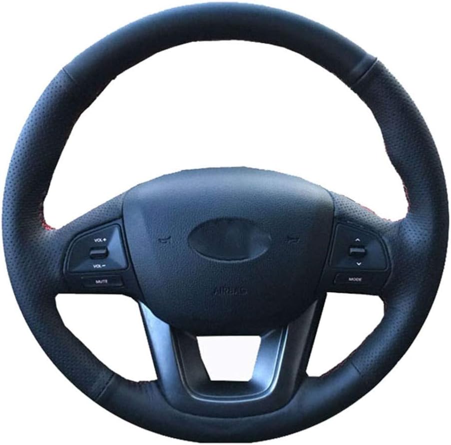 XQRYUB Leather car Steering Wheel Cover/Dedicated SteeringWheel,Fit for Kia K2 Kia