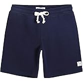 maamgic Men's Fleece Pajama Flat Front Shorts 9" Casual Shorts Athletic Jogger Pocket Sportswear Short