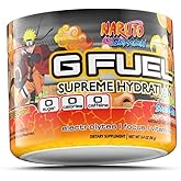 G Fuel Naruto Sage Supreme Hydration, Electrolyte Powder Mix for Energy & Focus, Sugar & Caffeine Free Supplement with Essential Vitamins & Minerals, Grapefruit WhitePeach Flavor, 3.3 oz - 30 Servings