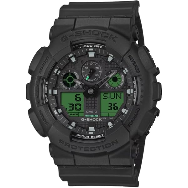 Amazon.com: G-Shock GA-2100-1A1 Black One Size : Clothing, Shoes