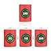 12Pcs Kids Soft EVA Target,Gun Shooting Game Children Garden Target Toy,Suitable for Target Practice,2.44 x 1.65 Inch