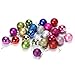 Sea Team 30ct Christmas Ball Ornaments Shatterproof Christmas Tree Baubles Decorations with Tied Strings for Holiday Wedding Party Decor, Glitters-free Easy to Clean, 2.36