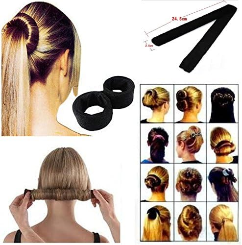 Newly Hair Updo Wrap Fold Snap French STYLE Bun Maker Hair Magic Styling Tool