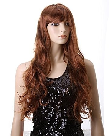 Cool2day Fashion Girls Long Curly Hair Party Full Wig Model