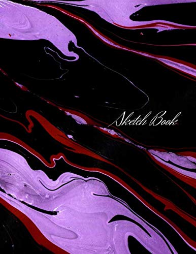 Sketch Book: Notebook for Drawing, Writing, Painting, Sketching or Doodling, 110 Pages, 8.5x11 (Premium Abstract Cover vol.17) by Spark Drawing