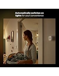 Sensor de movimiento inteligente Philips 473389 Hue (sin instalación, luces exclusivas), color blanco