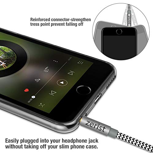 4 Extension+Braided+Zerist+Tangle+Free+Headphones