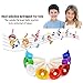 Colorful Hand Percussion Bells, 8 Note Diatonic Metal Hand Bell Kit with Carry Bag for Toddler, Kid, Adults, Used for Festival, Musical Teaching, Church Chorus, Wedding, Family Party