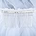 Bridalvenus Wedding Veils Bridal Cathedral Veil Long Veil Chapel Veil with Comb (118 inches/3m, Two Tiers Veil (ivory)