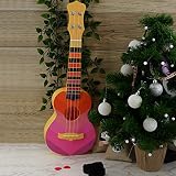 The Magic Toy Shop 19" Pink Ukulele Guitar 4 Strings Musical Instrument view 8