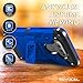Evocel Trio Pro Series Phone Case Compatible with V20 (2016 Release) with Belt Clip Holster and Kickstand, Deep Blue