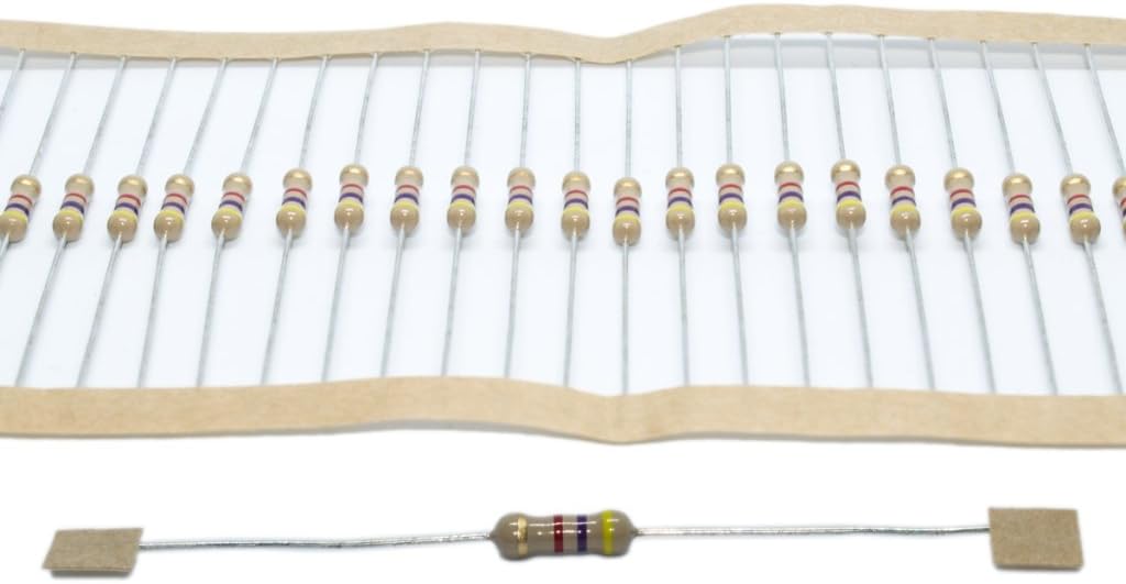 40X MF01SFF1002A10 Resistor: metal film THT 10kΩ 1W ±1% Ø3.5x10mm 50ppm/°C axial