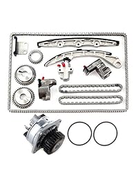 SCITOO TS20967 - Bomba de agua con cadena de sincronización compatible con Nissan Murano 350Z Maxima VQ35DE (3,5 L)