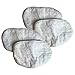 Crucial Vacuum Replacement Mop Pads Compatible With Bissell Part # 203-2158, 3255, 32525, 42G3A & Models 1867, 18671, 18674, 18675, 18676, 18677, 18678, 1867B, 1867D, 1867H, 1867L (4 Pack)