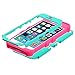 MYBAT TUFF Hybrid Phone Protector Cover for Apple iPhone 5/5S - Retail Packaging - Teal Green/Electric Pink