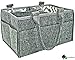 Baby Diaper Caddy Organizer - Large Portable Diaper Caddy Tote - Nursery Diaper Caddy Storage Bin - Gray Felt Collapsible Basket for Girl/Boy - Removable Handels.