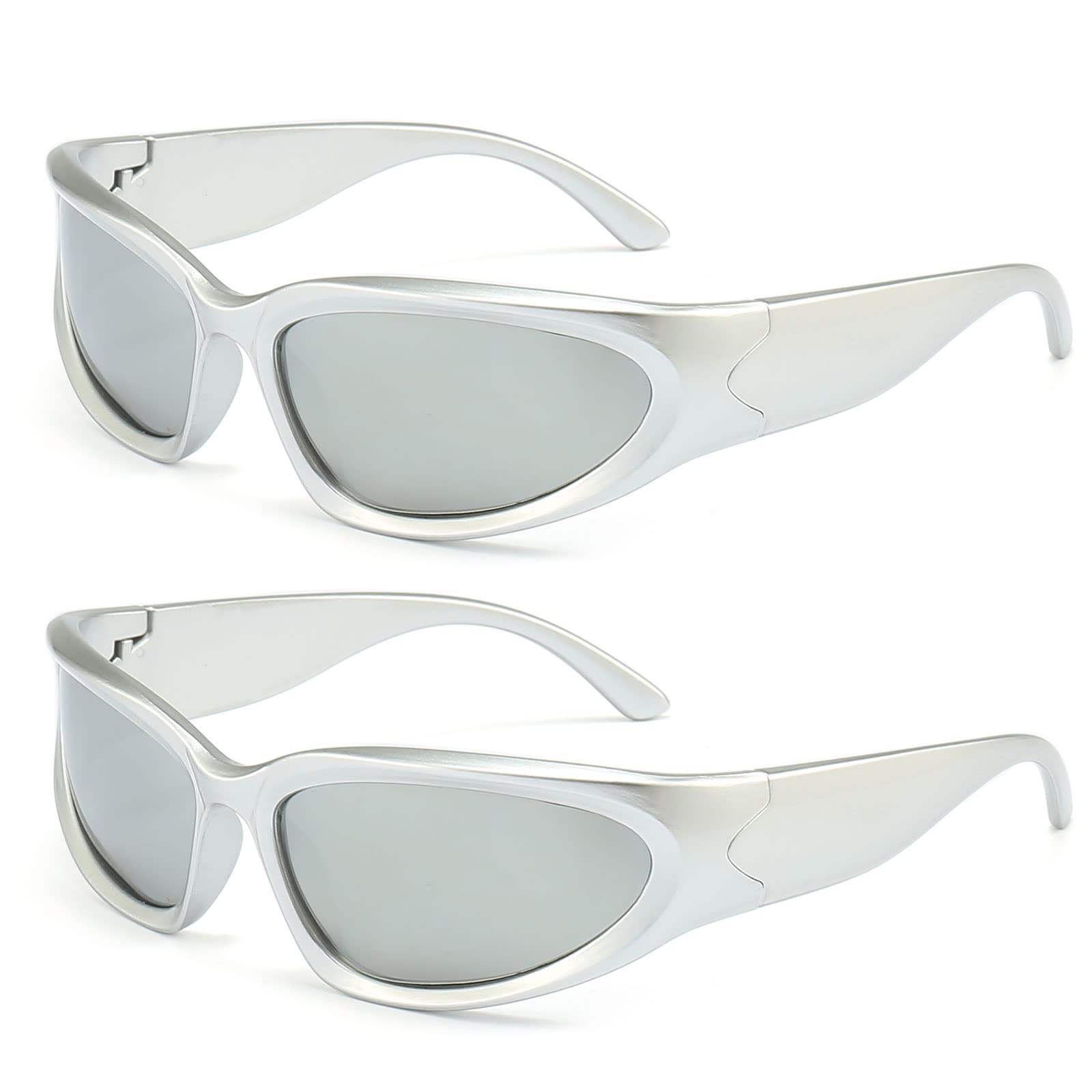 Long Keeper Polarised Wrap Around Sunglasses for Women Men Y2K Trendy Sunglasses Fashion Sun Glasses UV Protection for Driving Sport Fishing