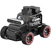 HIWONDER Robot Car with ChatGPT Large AI Models, 3D Depth Camera Ackermann Chassis ROS2-HUMBLE Lidar SLAM Mapping Navigation Autonomous Driving, MentorPi A1 Advanced Kit Without Raspberry Pi
