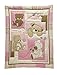 Little Bedding Dreamland Teddy Girl Crib Bedding Set