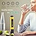 Digital PH Meter, PH Meter 0.01 Resolution Pocket Size Water Quality Tester with ATC 0-14 pH Measurement Range for Household Drinking Water, Aquarium, Swimming Pools, Hydroponics