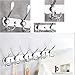 Dosens Wall Mount Coat Hook Chrome Finish Coat Robe Hat Clothes Hanger Towel Rack 2 Pack