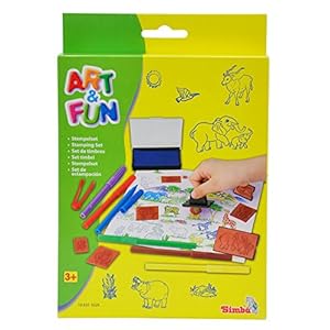 Simba Art and Fun Plastic Animal Stamp
