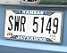 FANMATS - 14907 NCAA University of Kansas Jayhawks Chrome License Plate Frame 6.25