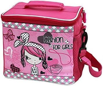 Shopperz Fashion Girl Printed Insulated Lunch Bag for Kids