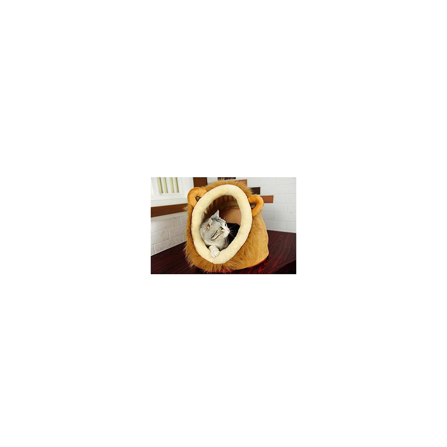 Lion Shaped Pet Bed Cool Stuff to Buy Online