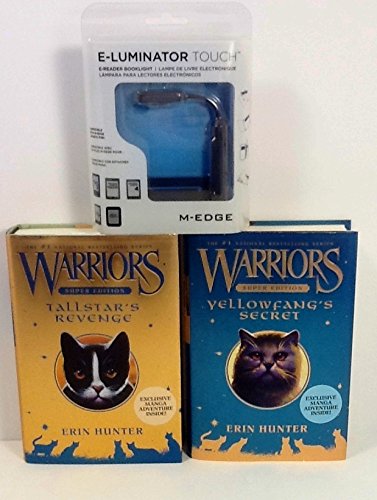 *Super Edition* Warriors TallStar's Revenge & Yellowfangs Secret (Hardcover). 1 E reader booklight