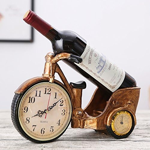 bestwineholderEuropean bottles wine rack, Reaationary wine holder creative strong and decorative wine standing oranament decor-E L13*W5*H8inch(34 * 13 * 21cm)
