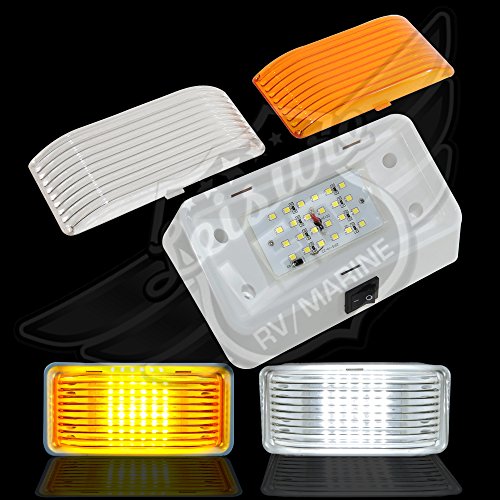 2 LED+Exterior+Porch+Utility+Switch