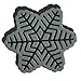 Toejamr Stomp Pad - Snowflake - Gray