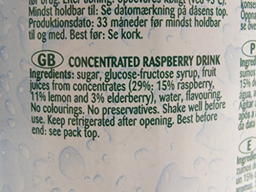 Raspberry (Framboise) Teisseire all natural Raspberry Syrup 600 ml 20.3oz, Raspberry