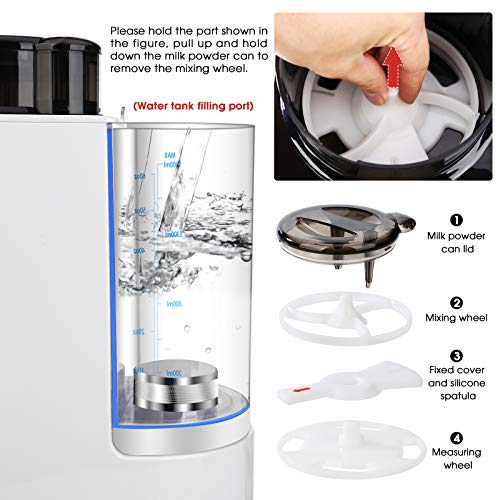 BabyEXO Formula Milk Dispenser Automatic Electric Formula Mixer Warmer Smart Milking Machine for