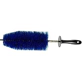 EZ Detail Big Wheel Brush &ndash; 18-Inch Flexible Nylon Rim &amp; Barrel Cleaner for Cars, Trucks, Motorcycles &ndash; Hard-to-Reach Areas, Non-Scratch Auto Detailing Tool