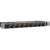 Behringer HA8000 V2 8-Channel High-Power Headphone Mixing and Distribution Amplifier | For Professional Stage and Studio Applications