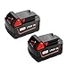Powilling 2Pack 5.0Ah XC Battery for Milwaukee Battery 18V Lithium Replacement for Milwaukee 48-11-1840, 48-11-1815, 48-11-1820, 48-11-1850 Lithium-ion Milwaukee 18-Volt Battery primary