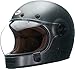Bell Bullitt Full-Face Motorcycle Helmet (Matte Metallic Titanium, Large)