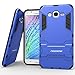 PASONOMI J7 Case, Galaxy J7 Case, [Heavy Duty] [Shock-Absorption] [Kickstand Feature] Hybrid Dual Layer Armor Defender Full Body Protective Case Cover for Samsung Galaxy J7 2015 (Blue)